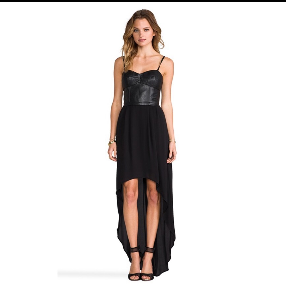 BCBGMaxAzria Leandra Dress in Black Size Small